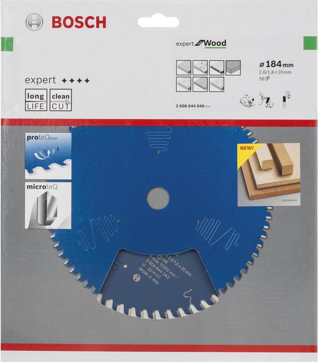 Image du produit Bosch Professional Zubehör Lame de scie circulaire Expert pour le bois
