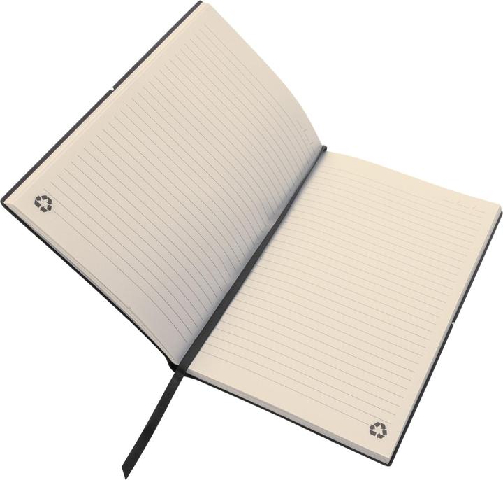 Actual product image Xd Collection Recycled Leather A5 Notebook (A5, Lined)