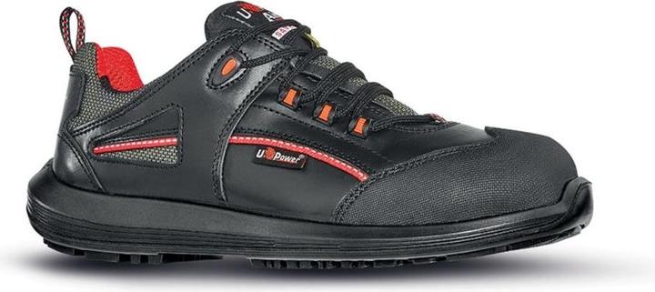 Produktbild U-Power Iroko Sicherheitshalbschuhe S3 SRC ESD EN ISO 20345 schwarz | 48 (S3, 48)