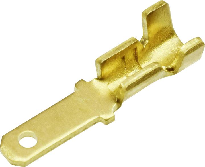 Quadrios 1908C180 Quetschverbinder-Sortiment 1.50 mm² 0.50 mm² Messing, Transparent 100 Teile