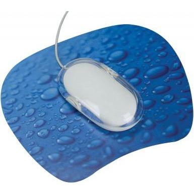 Thumbnail - Q-Connect Mousepad ultradünn Regentropfen, Mausmatte, Mehrfarbig