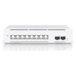 Ubiquiti UniFi Pro XG 8 PoE (10 Ports), Netzwerk Switch, Weiss