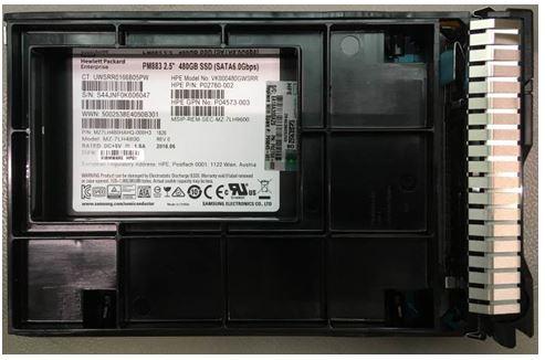 Image du produit HPE SSD 480GB SFF & LFF SATA RI (480 Go, 3.5")