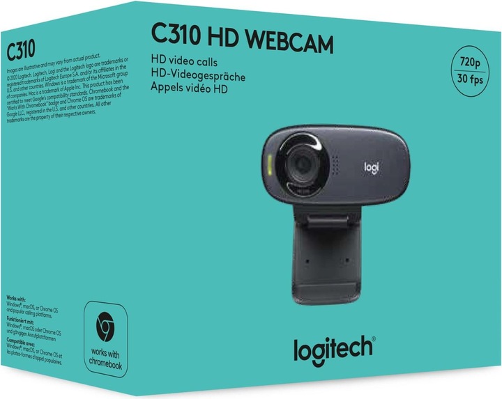 Image du produit Logitech C310 (1.20 Mpx)