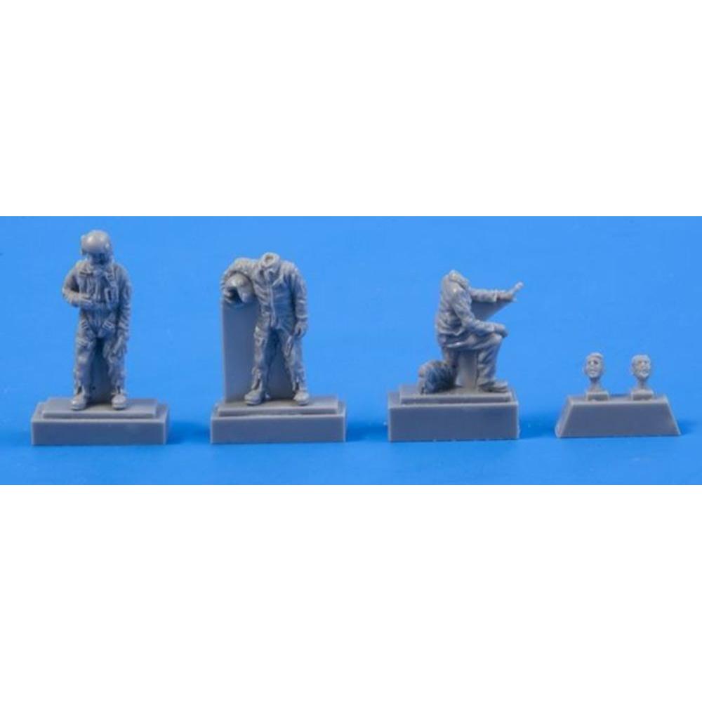 CMK Two Fouga Magister Pilots and a.Mechanic for Special Hobby kit (3 fig)