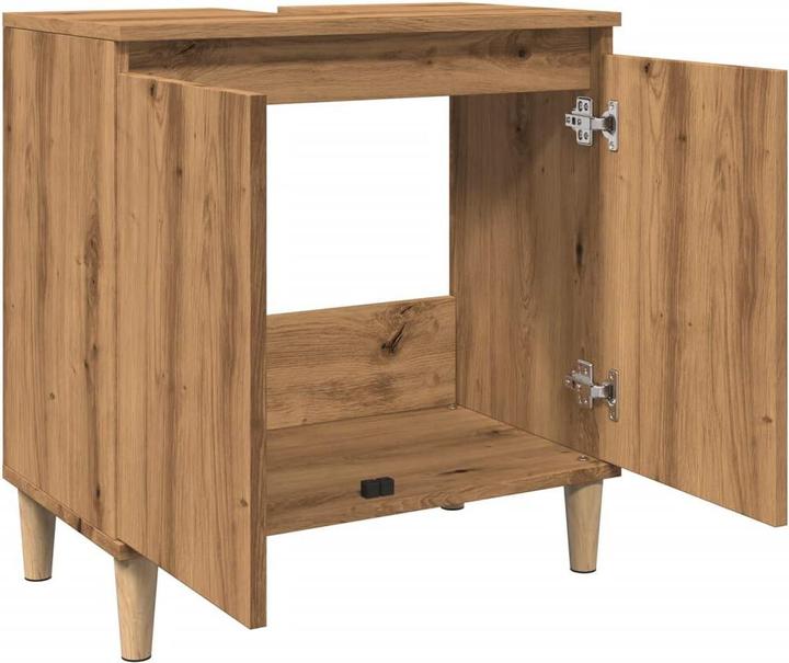 Produktbild vidaXL Waschbeckenschrank (58 x 33 x 60 cm)