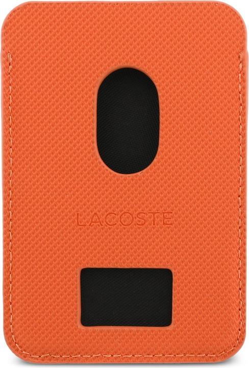 Productafbeelding Lacoste Card Wallet Petit Pique MagSafe orange