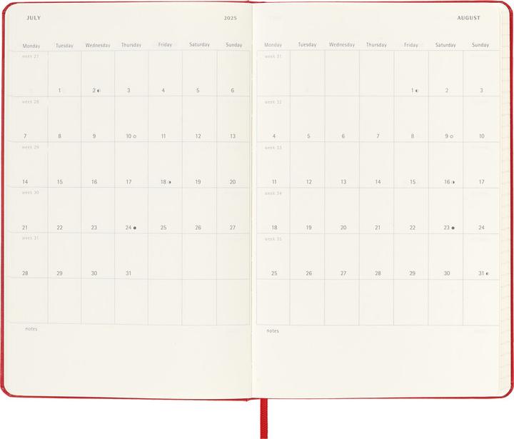 Actual product image Moleskine Notebook (A5, English)