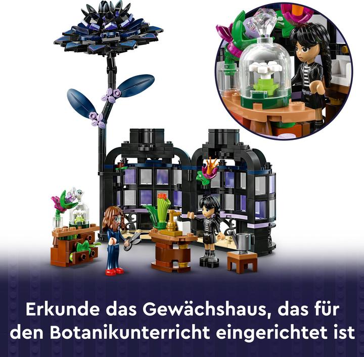 Produktbild LEGO Schwarze Dahlie (76784, LEGO Wednesday)