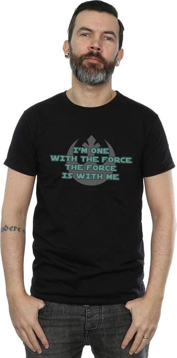 Immagine prodotto Star Wars Rogue One I'm One With The Force Green Maglietta Uomo (M)