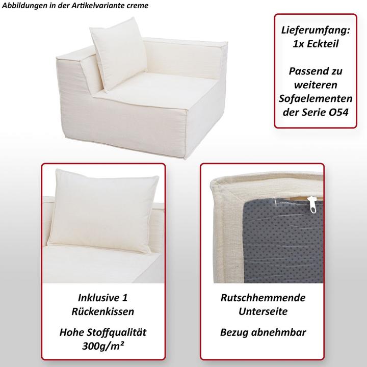 Produktbild JOHN316 Sofa-Eckteil (Ecksofa)
