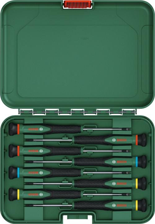 Produktbild Bosch Professional BOSCH Präzisionsschraubendreher Set, 1600A02Z9M, 8-teilig (Schlitzschrauben)