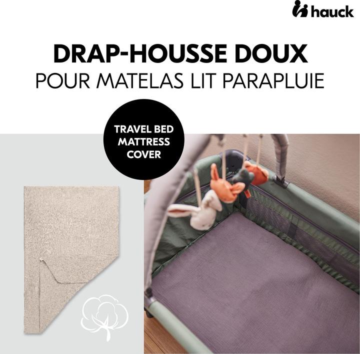 Image du produit Hauck Drap-housse (60 x 120 cm)