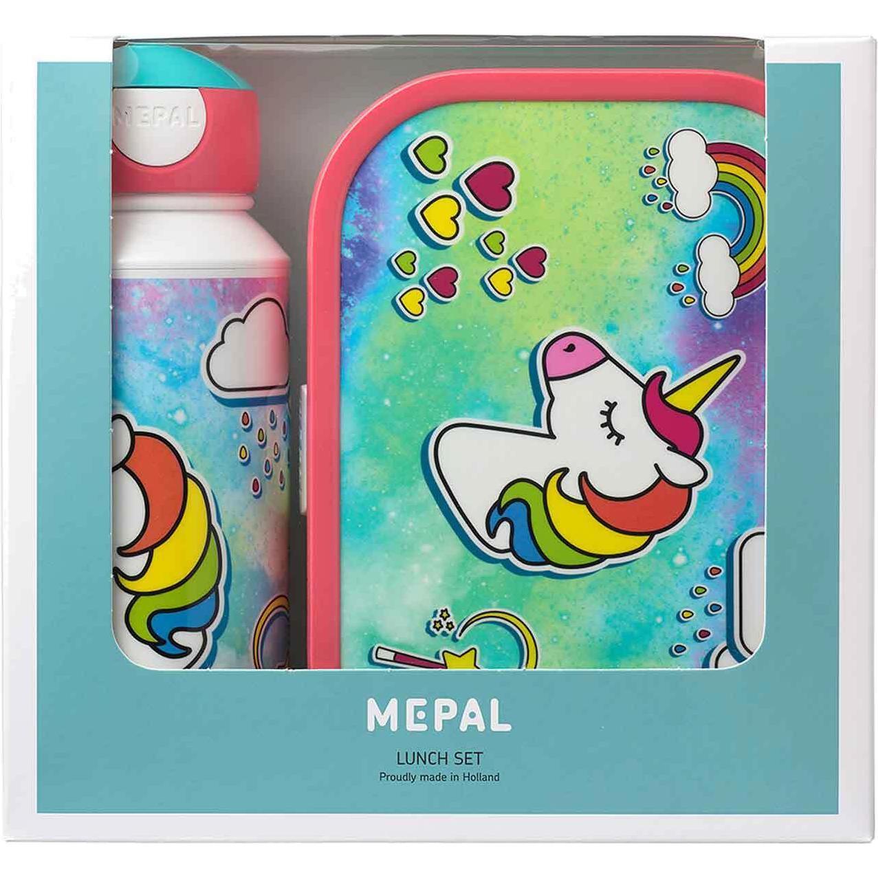 Thumbnail - Mepal lunchset campus (pu+lb) - unicorn, Lunchbox, Grau