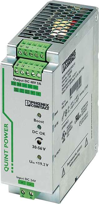 Phoenix Contact DC/DC-Umrich.,24VDC/48VDC,5A