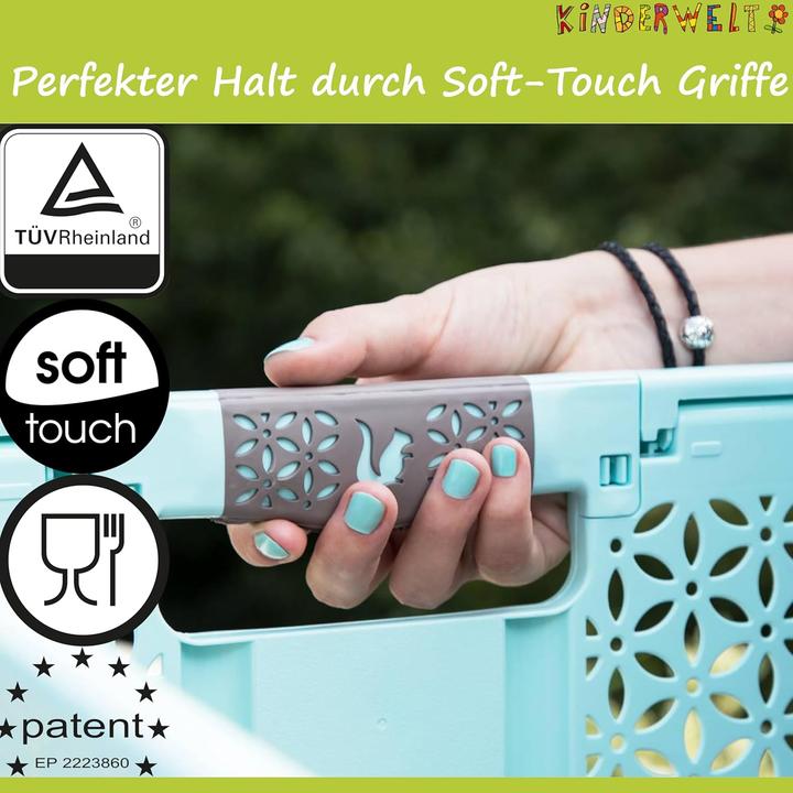 Actual product image Kinderwelt Faltbare Kunststoffbox 45L, bis 50kg belastbar (45 l)