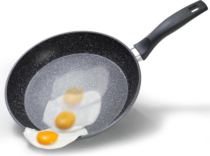 Produktbild Stoneline Pan 6840 Frying, Diameter 20 cm, Suitable for induction hob, Fixed handle, Anthracite (Bratpfanne, Aluminium, 20 x 8 cm)