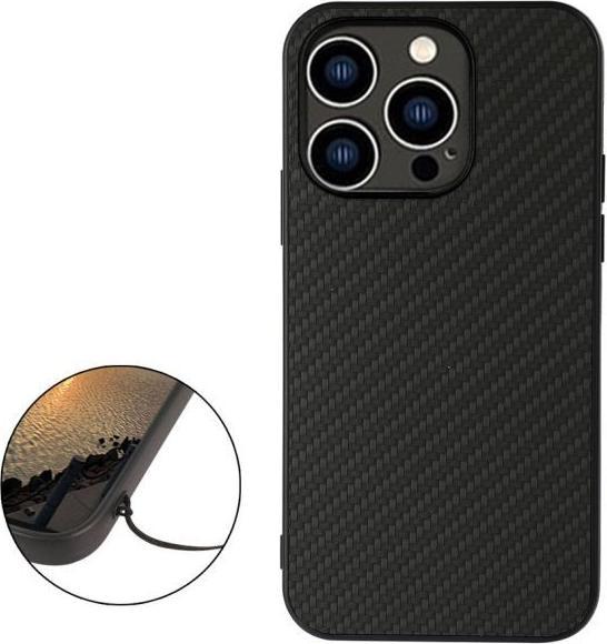 Immagine prodotto MU Classic Serie di texture in fibra di carbonio (Apple iPhone 15 Pro Max)