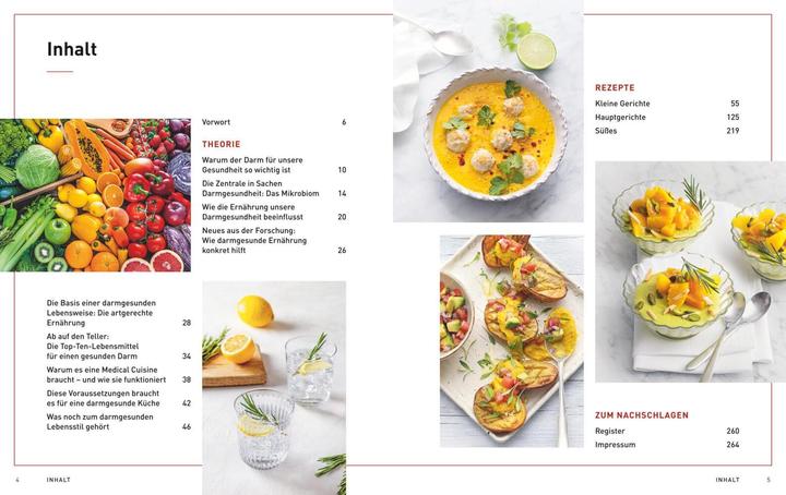 Actual product image Medical Cuisine - Gesunder Darm (German, Johann Lafer, Matthias Riedl, 2024)