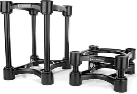 Isoacoustics Set ISO-155 - Speakerstandaard (1 coppia, Cavalletto, Regolabile in altezza, Inclinabile)