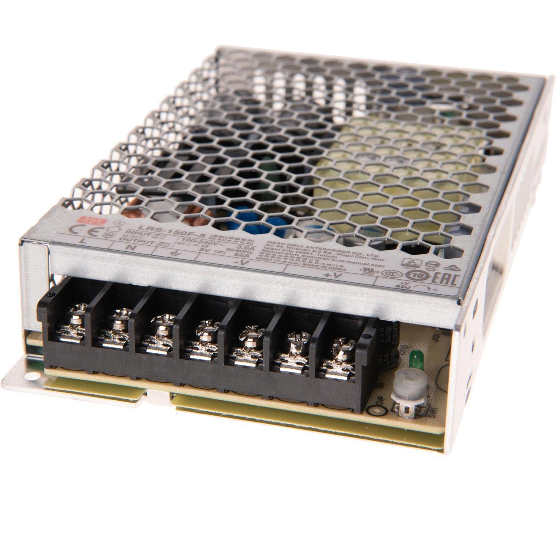 Thumbnail - MeanWell Power Supply Switch Mode 5V 110W, Universalladegerät