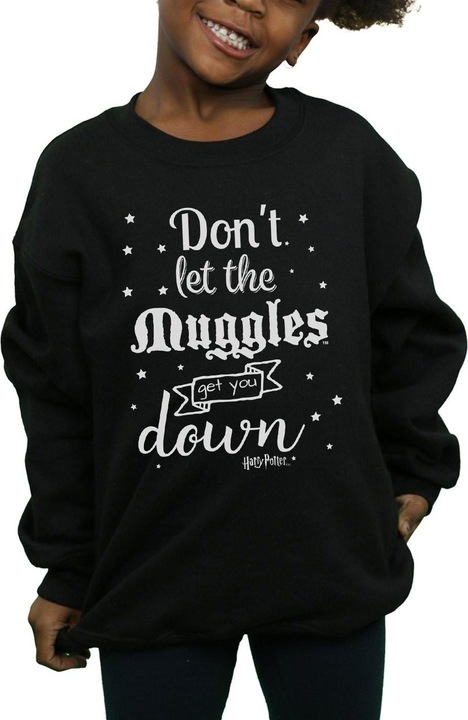 Image du produit - Sweat DON'T LET THE MUGGLES - Fille (116)