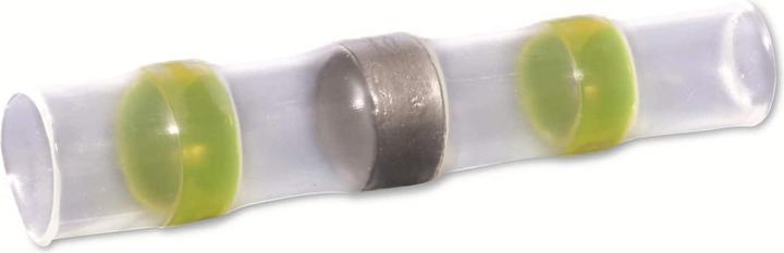 Quadrios 22C464 Stossverbinder mit Schrumpfschlauch 4.0 mm² 6.0 mm² Vollisoliert Gelb 1 Set