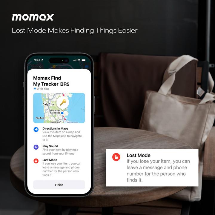 Image du produit Momax PinTag Find My Tracker