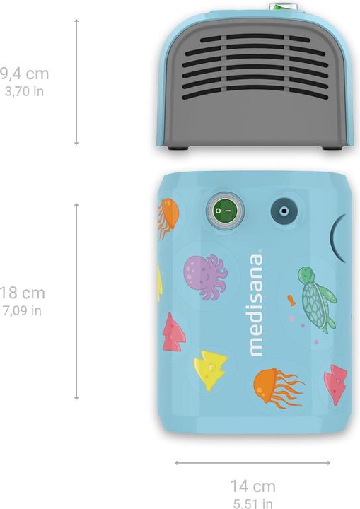 Actual product image Medisana IN 155 Inhaler