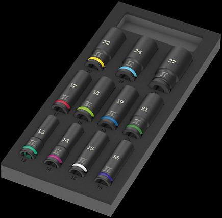 Actual product image Wera Foam insert 8790 C Impactor Deep Set 1 9725