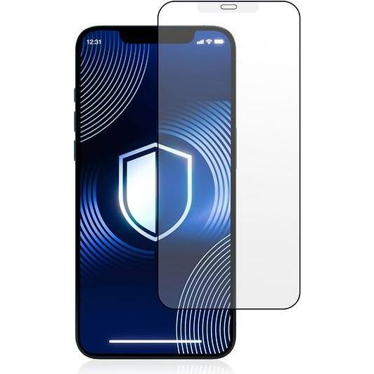 3MK HardGlass Matt Max iPhone 15 6.1" (1 Stück, Apple iPhone 15), Smartphone Schutzfolie, Grau