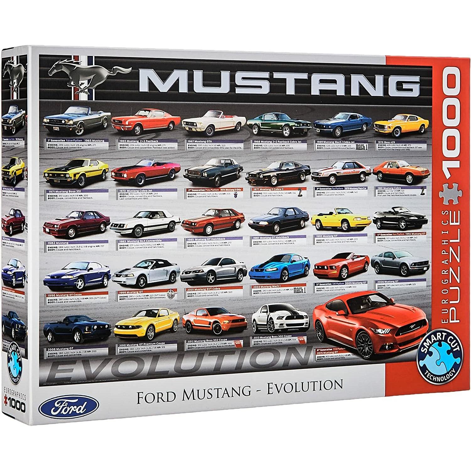 Eurographics Ford Mustang Evolution (1000 Teile)