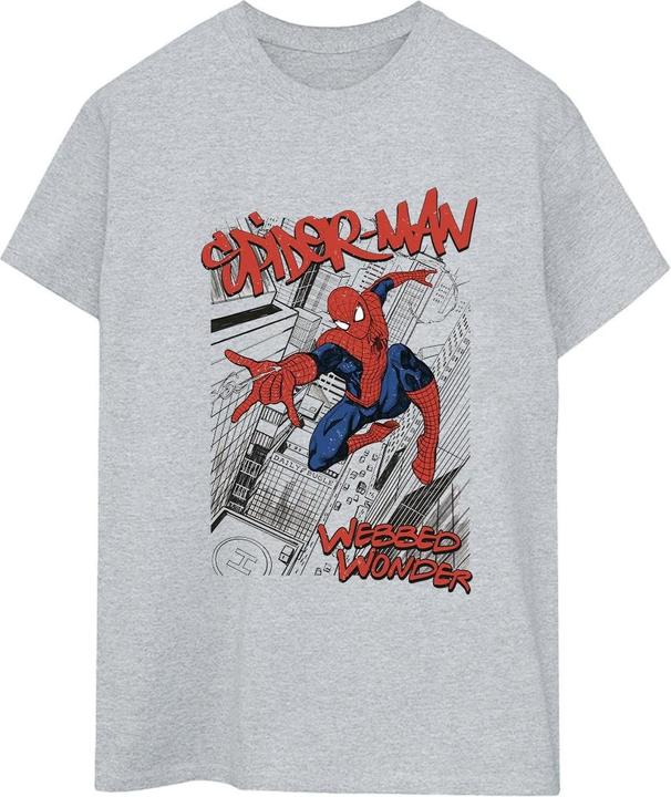 Produktbild SpiderMan Sketch City TShirt (S)