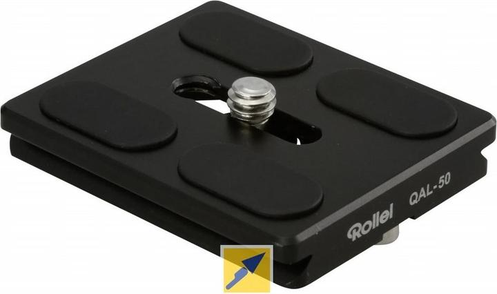 Image du produit Rollei QAL-50 Plaque de fixation rapide (Trépied Plaque de changement rapide)