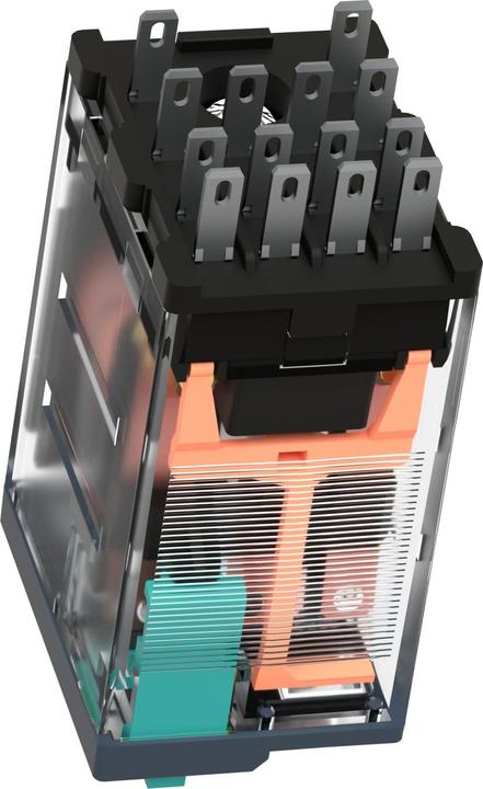 Produktbild Schneider Electric 14 pin relay 24 Vdc coil ,4PDT,3 A,w/led