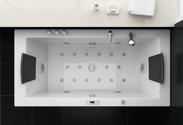 Actual product image Jet-Line Jacuzzi Villa Eugenie white (183 cm)