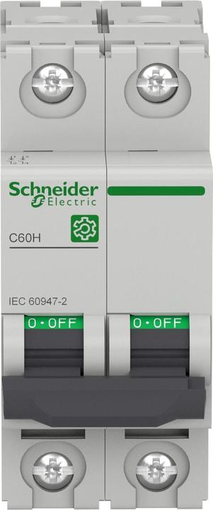 Produktbild Schneider Electric M9F14210 M9 C60H 2P 10A C IEC60947-2 LS-Schalter