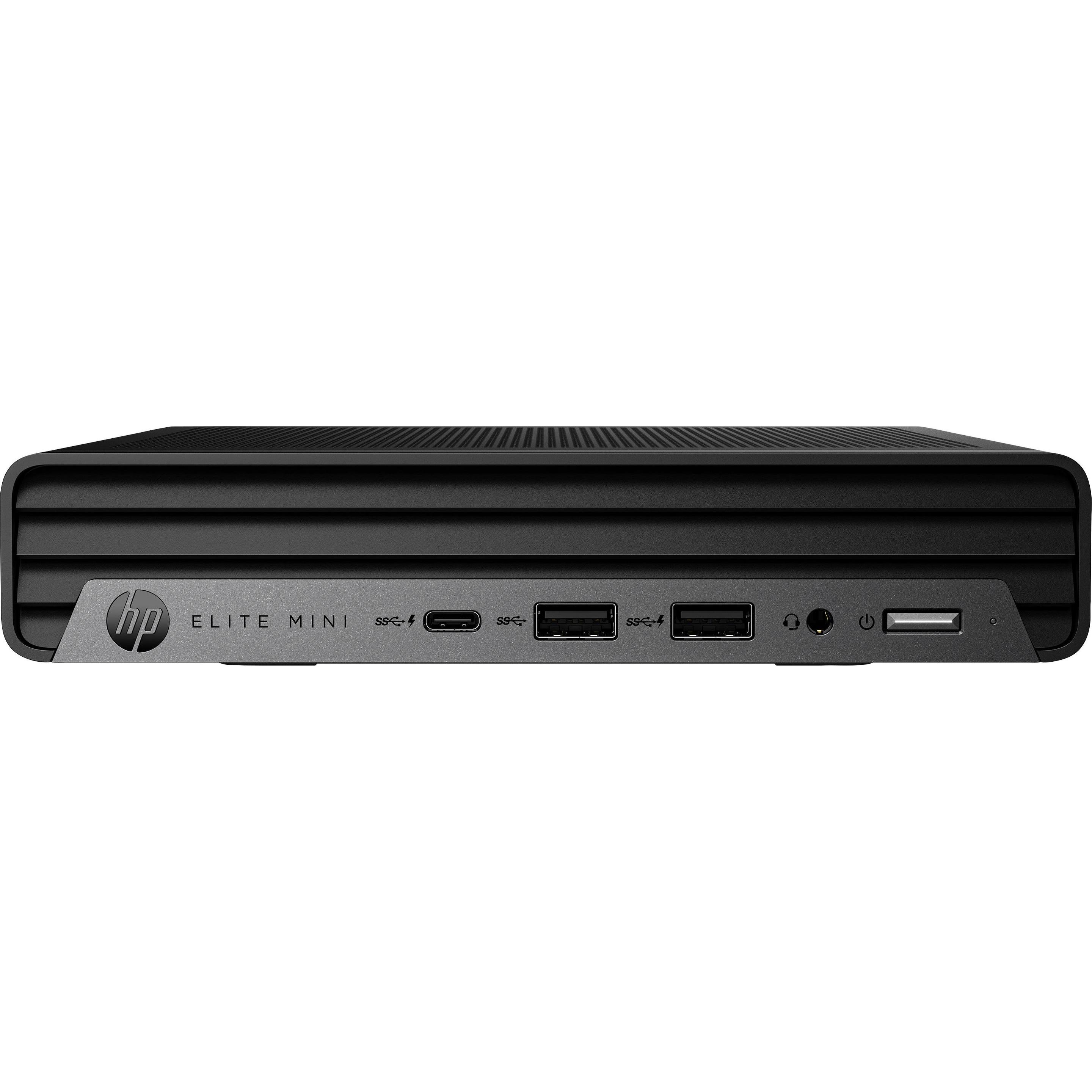 HP Elite Mini 805 G8 (512 GB, 16 GB, AMD Ryzen 7 Pro 5750G, AMD Radeon Graphics), PC, Schwarz