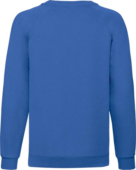 Actual product image Fruit of the Loom Childrens/Kids Classic Raglan Sweatshirt (104)