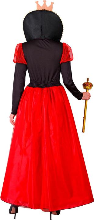 Actual product image Widmann QUEEN OF HEARTS (dress, crown), S (S)
