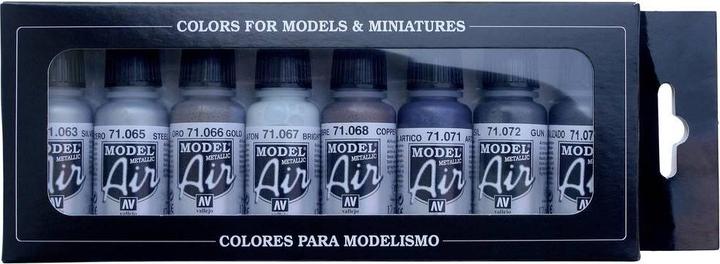 Produktbild Vallejo 71.176, 17 ml, Black, Blue, Brass, Copper, Gold, Silver, Metallic, Bottle (17 ml)