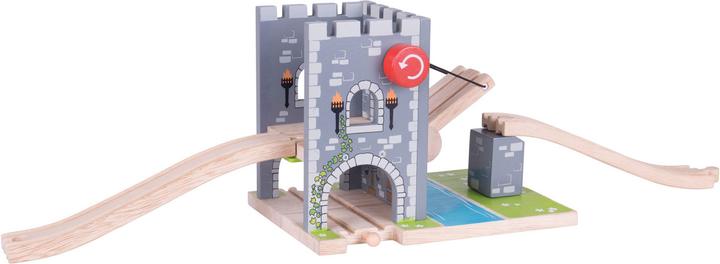 Actual product image Bigjigs Wood rails - drawbridge