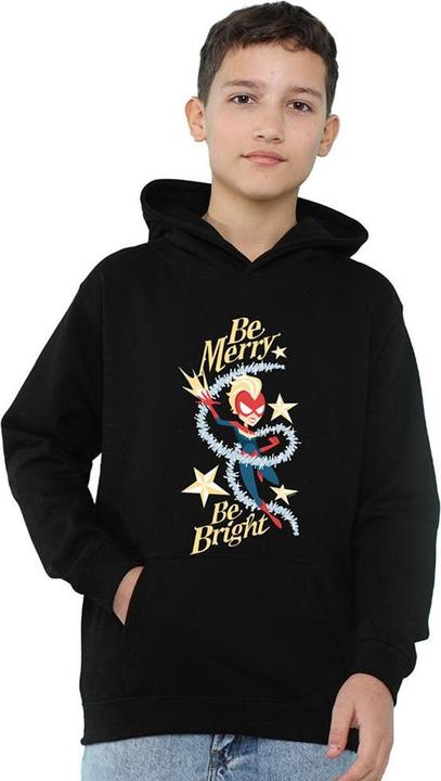 Produktbild Captain Marvel Be Merry Be Bright Kapuzenpullover Zum Überziehen (128)
