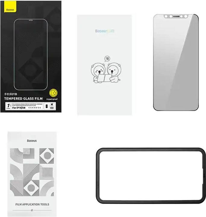 Produktbild Baseus Tempered glass 0.3mm for iPhone 11/XR (1 Stück, Apple iPhone 11)
