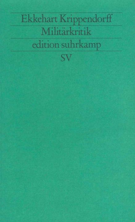 Produktbild Militärkritik (Deutsch, Ekkehart Krippendorff, 1993)