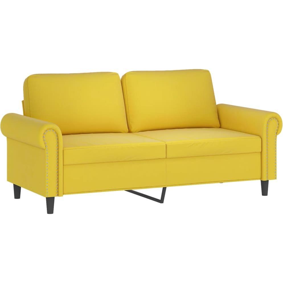 VidaXL, Sofa, 2-Sitzer-Sofa 140 cm Samt (2-Sitzer)