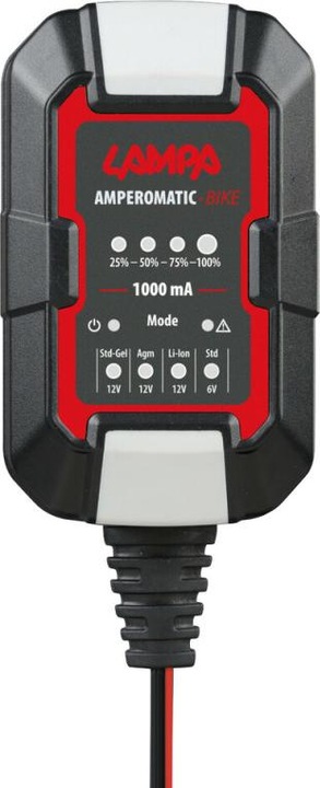 Produktbild Lampa Motorrad Batterieladegerät (12V, 6V, 1 A)
