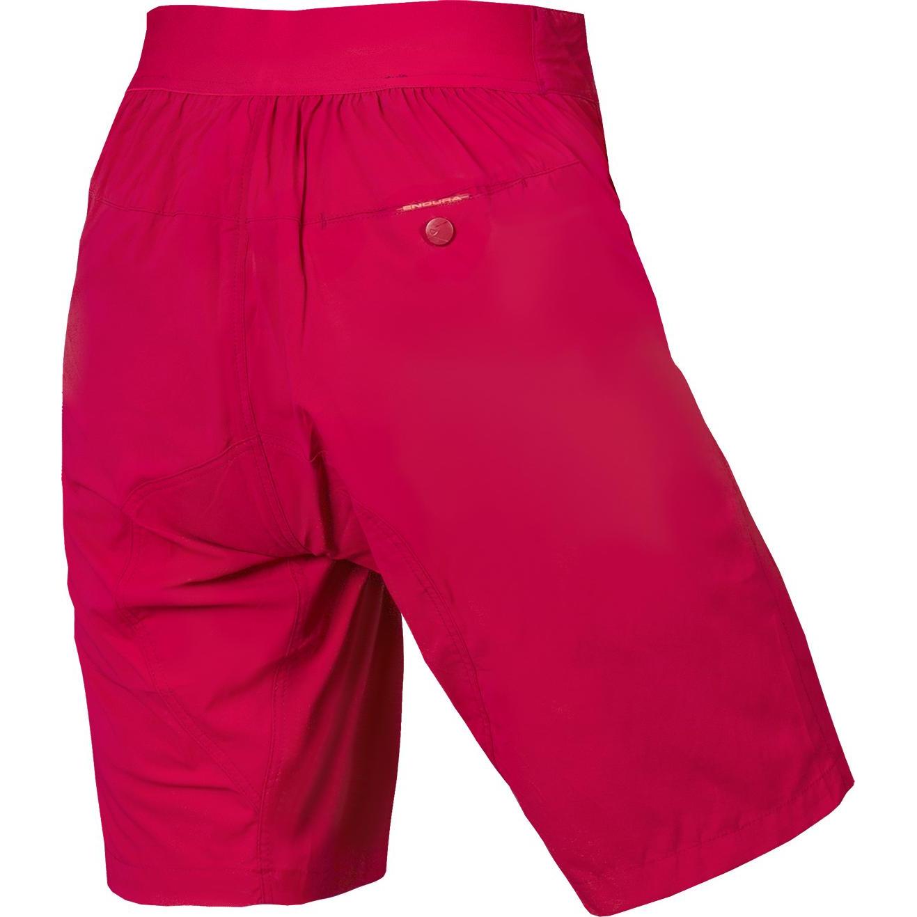 Endura, Damen, Velohosen, Damen Hummvee Lite Shorts mit Innenhose (XS), Rosa, XS