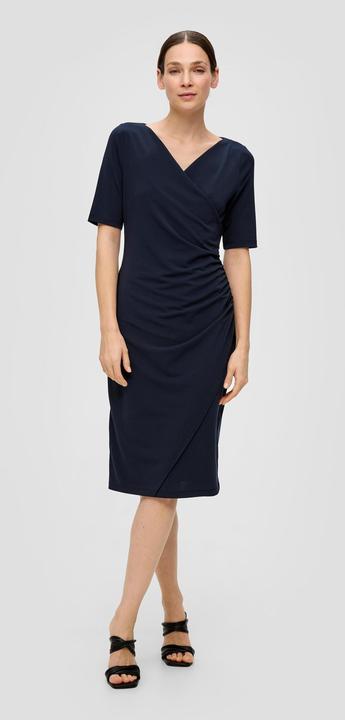 Image du produit s.Oliver Kleid Kleid mit Wickel-Effekt (40)