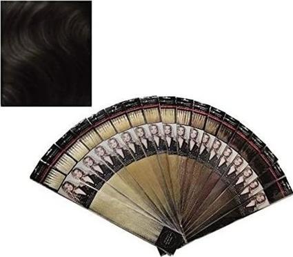 Actual product image Balmain HairXpression Human Hair 25-Pieces 50cm Length Number 1 Black 0.19kg (1B, 50 cm)